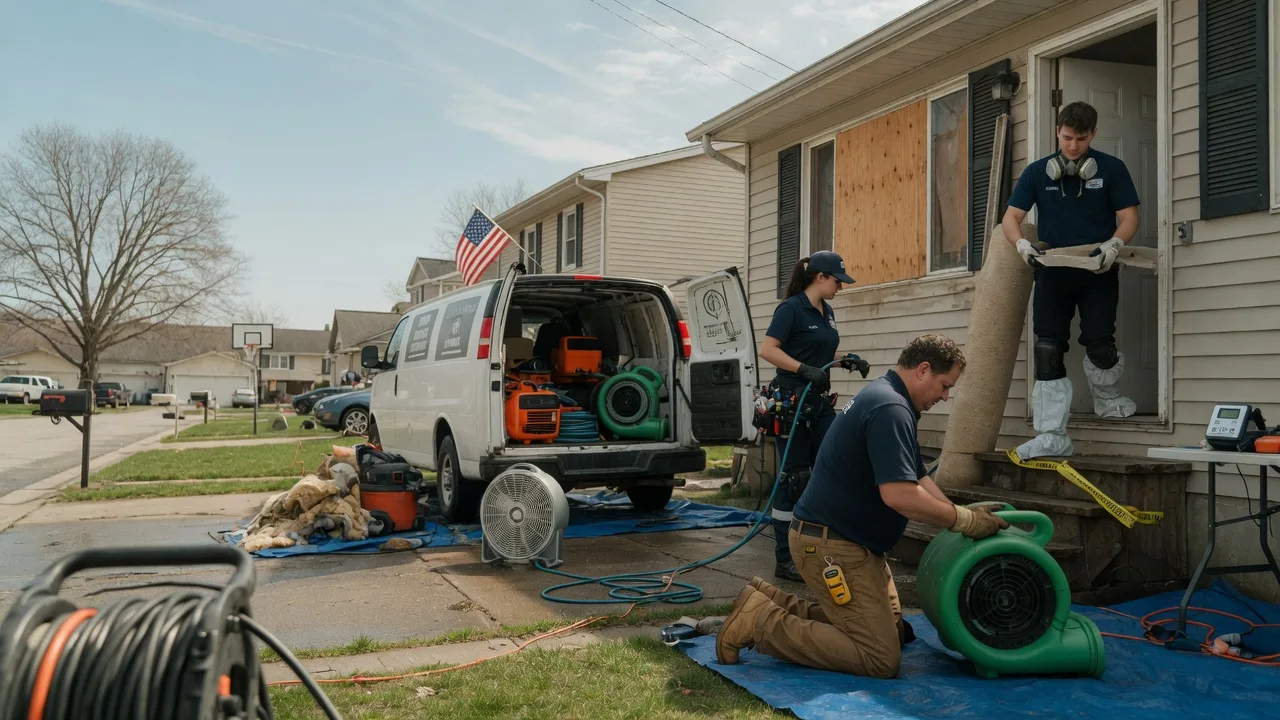 Water Damage Restoration in Racine, OH near me